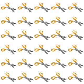 Foto 1 | Foto 1 | Pack 30 Super Tijera Recta Inoxidable Amarilla Maple Tools