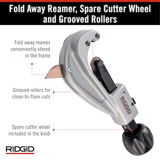 Foto 6 | Foto 6 | Cortador De Tubos Ridgid 151 De 1/4 A 1-5/8 Pulgadas Para Cobre Y Latón - Venta Internacional.