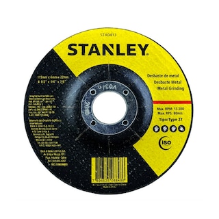 Foto 1 | Foto 1 | Disco de Desbaste de Metal Stanley A0413