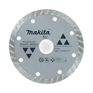 Foto 1 | Foto 1 | Disco Diamante Makita 4.1/2”x0.07”x7/8” Turbo Granito
