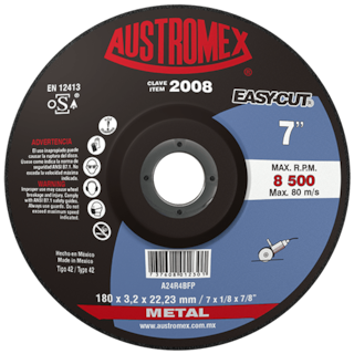 Foto 1 | Foto 1 | Disco De Corte para Metal Easy-cut G-24 Austromex 2008