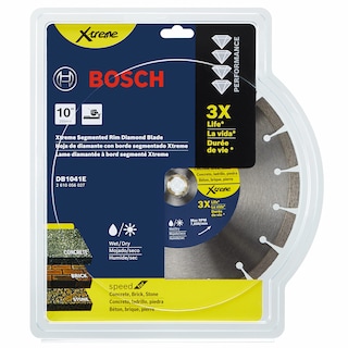 Foto 2 | Foto 2 | Llanta Segmentada Diamond Blade Bosch Db1041e Xtreme De 10 Pulgadas - Venta Internacional.