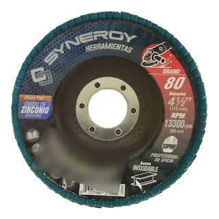 Foto 2 | Foto 2 | Disco Flap Laminillas 4-1/2'' Grano 80 10 Pzas
