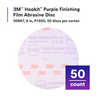 Foto 3 | Foto 3 | Disco Abrasivo 3m Hookit Purple Finshing Film 30667 1500+ 6 Pulgadas - Venta Internacional.