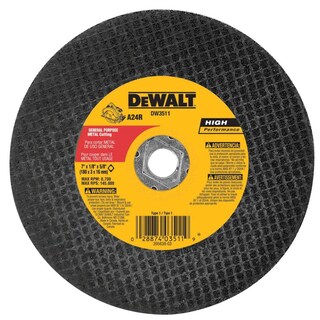 Foto 1 | Foto 1 | Cuchilla Abrasiva De Metal Dewalt Dw3511 De 7 Pulgadas Para Metal - Venta Internacional.