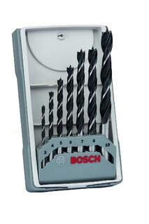 Foto 1 | Foto 1 | Set Brocas Ideal En Madera Taladro 7 Pzas Carpintería Bosch