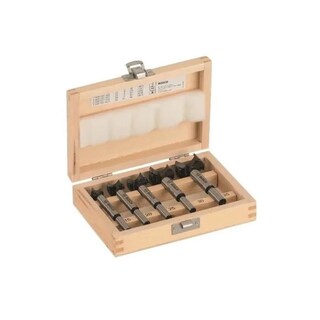 Foto 1 | Foto 1 | Set de Brocas Bosch Forstner 15 a 35 mm 5 Piezas + Estuche de Madera