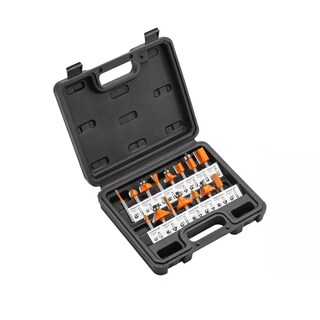 Foto 1 | Foto 1 | Juego Brocas Router Taladro Eo Safe Imports Esi-7075 Negro 15 Piezas