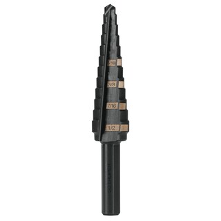 Foto 1 | Foto 1 | Broca Escalonada Truper BES-13 color Negro 13 Escalones 1/8'' a 1/2''