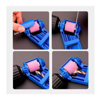 Foto 5 | Foto 5 | Afilador De Broca Portátil Taladro Repara Saca Punta Filo Lija Azul