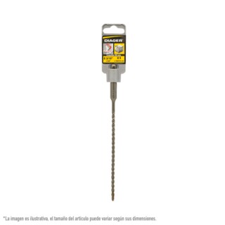 Foto 1 | Foto 1 | Broca Diager SDS Twister Plus 3/16 X 8 Plg