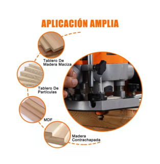 Foto 5 | Foto 5 | Juego Brocas Router Taladro Teeno 1/4 15 piezas Naranja y Negro Belug