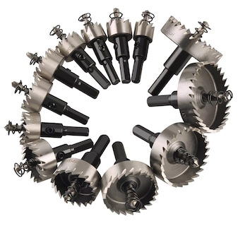 Foto 1 | Foto 1 | Sierras Corta Circulo Metal 16-53 mm HSS Acero Inoxidable 13 Brocas