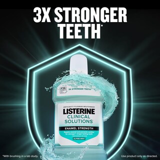 Foto 4 | Foto 4 | Enjuague Bucal Listerine Clinical Solutions Enamel Strength, 1 Litro - Venta Internacional.