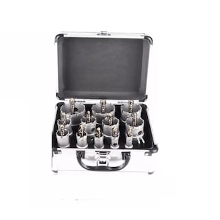 Foto 1 | Foto 1 | 12 Brocas Sierra Perforadora Tct De Carburo Metal 14-54mm Eo Safe Imports Esi-16023 Plata