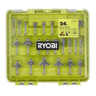 Foto 1 | Foto 1 | Juego De Brocas Para Fresar Ryobi De 24 Piezas Con Funda Con Punta De Carburo - Venta Internacional.