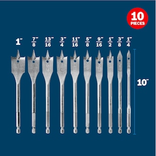 Foto 2 | Foto 2 | Juego De Brocas Con Punta De Cincel Bosch Sb0010, 10 Piezas - Venta Internacional.
