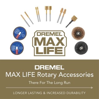 Foto 6 | Foto 6 | Broca De Trinchar Rotativa Dremel Max Life 115 Hp, 7,9 Mm, Paquete De 2 - Venta Internacional.