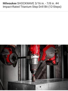 Foto 7 | Foto 7 | Broca Impact Step Milwaukee #4 De 3/16 A 7/8 Pulgadas - Venta Internacional.