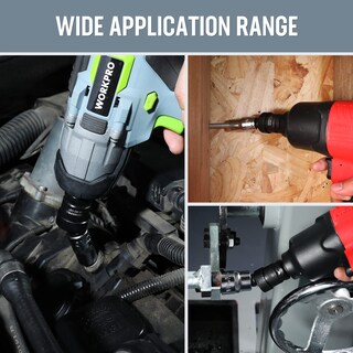 Foto 7 | Foto 7 | Juego De Juntas Universales Impact Workpro Drive De 1/2, 3/8 Y 1/4 Pulgadas - Venta Internacional.