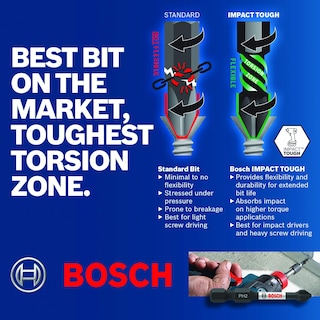 Foto 3 | Foto 3 | Puntas De Atornillado Bosch Itdeph235b Impact Tough Phillips #2 - Venta Internacional.
