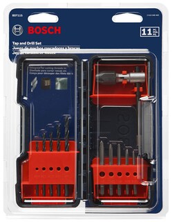 Foto 1 | Foto 1 | Set Combinado Tap & Drill Bosch Bdt11s 11 Piezas - Venta Internacional.