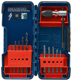 Foto 2 | Foto 2 | Set Combinado Tap & Drill Bosch Bdt11s 11 Piezas - Venta Internacional.