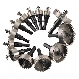 Foto 1 | Foto 1 | Language Set 13 Brocas Sierras Corta Circulo Metal 16-53mm Hss Acero Inox Eo Safe Imports Esi-3799-1 Multicolor