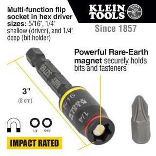 Foto 2 | Foto 2 | Juego De Destornilladores De Impacto Klein Tools 32308f, 10 Piezas Con 7 Puntas - Venta Internacional.