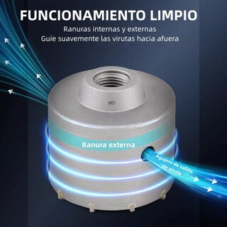 Foto 2 | Foto 2 | Kit De Brocas P/pared De Cemento O Concreto Eo Safe Imports Esi-8449-1 Plata