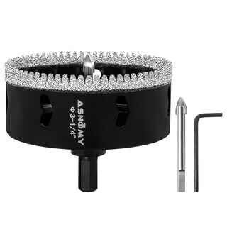 Foto 1 | Foto 1 | Broca Perforadora De Diamante Asnomy Para Soldadura Fuerte Serrada De 82 Mm - Venta Internacional.
