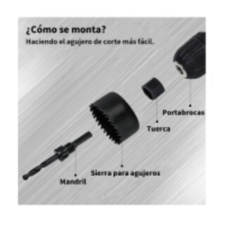 Foto 3 | Foto 3 | Juego De Brocas Multiuso Con Caja De Herramientas 111 Pzs Eo Safe Imports Esi-2805-1negro