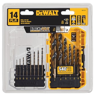 Foto 5 | Foto 5 | Juego De Brocas Dewalt Dwa1184, 14 Piezas, Punto De División De 135° - Venta Internacional.
