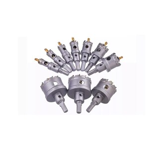 Foto 1 | Foto 1 | Set De Brocas 16-53mm Metal Acero Inoxi Hierro Carburo Tungsteno 10 Pzas Eo Safe Imports Esi-8400-1 Plata