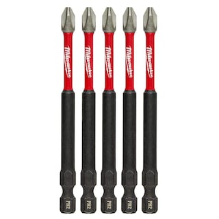 Foto 4 | Foto 4 | Power Bit Milwaukee Shockwave Phillips #2 De 3,5 Cm, 15 Unidades - Venta Internacional.