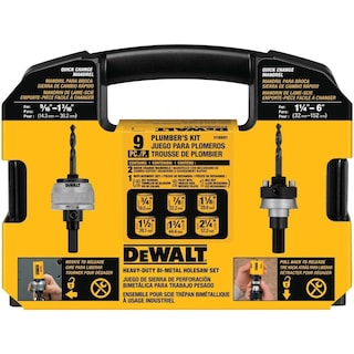Foto 2 | Foto 2 | Kit De Sierras Perforadoras Dewalt Bi-metal Para Madera, Metal Y Plástico - Venta Internacional.
