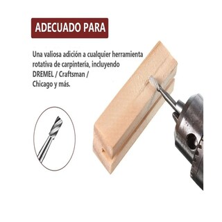 Foto 4 | Foto 4 | 20 Pzs Kit Fresas Para Madera Carburo Belug, Plata