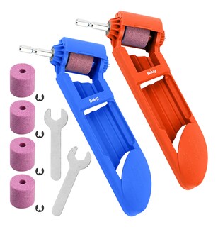 Foto 1 | Foto 1 | 2pz Afilador Broca Portatil Belug Taladro Repara Saca Punta Filo Azul Rojo