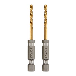 Foto 1 | Foto 1 | Juego De Brocas Dewalt Dd5108t Con Revestimiento De Nitruro De Titanio 1/8, 2 Unidades - Venta Internacional.