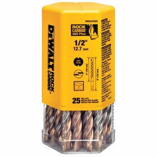 Foto 2 | Foto 2 | Broca De Martillo Dewalt Dw5437b25 Rock Carbide Sds+, 1,2 X 10 X 15 Cm, 25 Unidades - Venta Internacional.