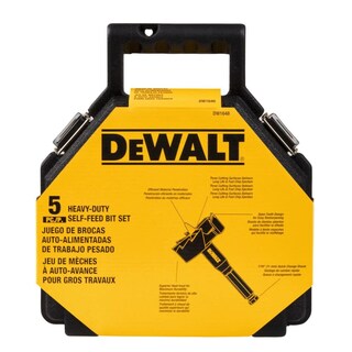 Foto 6 | Foto 6 | Juego De Brocas Dewalt, Kit De 5 Piezas Con Alimentación Automática (dw1648) - Venta Internacional.