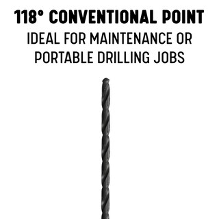 Foto 3 | Foto 3 | Broca Drill America Serie Dwddl 3/16 X 12 Hss Extra Larga - Venta Internacional.