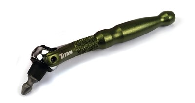 Foto 1 | Foto 1 | Broca Con Trinquete Titan Tools 11325, Disco De 1/4 Pulgadas, Verde - Venta Internacional.