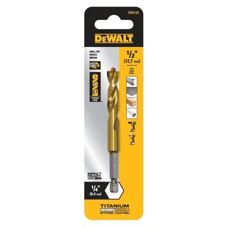 Foto 2 | Foto 2 | Broca Dewalt Impact Ready Con Revestimiento De Nitruro De Titanio 1/2 - Venta Internacional.