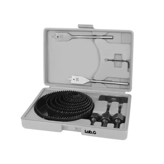 Foto 1 | Foto 1 | Kit 16 Brocasierras Cortacirculo Mandriles P/madera 19-127mm Lab.g Multicolor