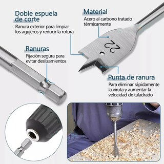 Foto 3 | Foto 3 | Kit 16 Brocasierras Cortacirculo Mandriles P/madera 19-127mm Lab.g Multicolor