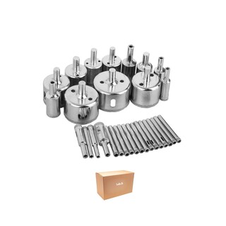 Foto 1 | Foto 1 | Brocas Para Cerámica Mármol Y Vidrio Agujero 30 Piezas Lab.g Plata