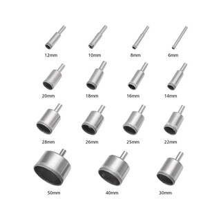 Foto 3 | Foto 3 | Brocas Para Cerámica Mármol Y Vidrio Agujero 30 Piezas Lab.g Plata