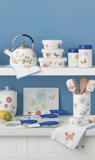 Foto 4 | Foto 4 | Tabla De Cortar Lenox Butterfly Meadow Glass Tamaño Grande 1 34 Kg - Venta Internacional.