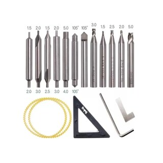 Foto 3 | Foto 3 | Kit 17 Pcs Broca Cortador Cualquier Duplicadora De Llaves